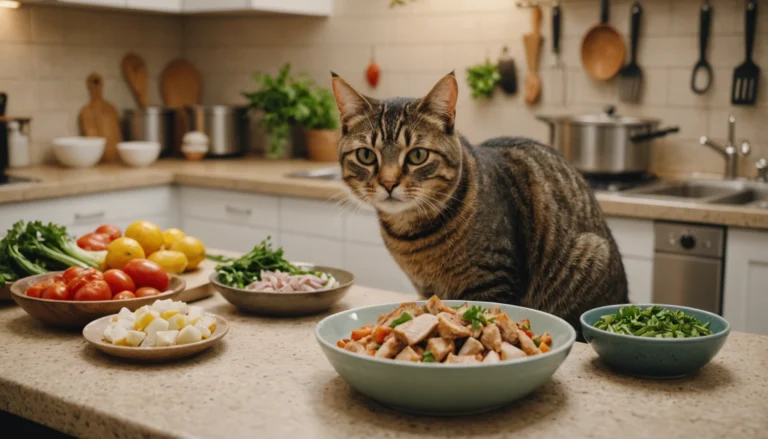Alimentation saine pour chats