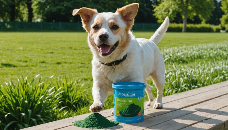 spiruline pour chien