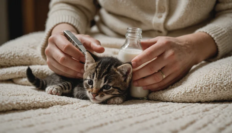lait pour chaton non sevré