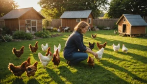 quand nourrir les poules matin ou soir